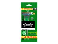 Vyr. vienkartiniai skustuvai WILKINSON EXTRA3SENSIT, 6 vnt