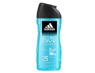 Vyriška dušo želė ADIDAS ICE DIVE, 250 ml
