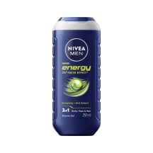 Vyriška dušo želė NIVEA ENERGY, 250 ml