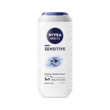 Vyriška dušo želė NIVEA SENSITIVE, 250 ml