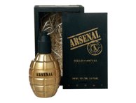 Vyriškas parfumuotas vanduo ARSENAL GOLD, 100 ml