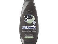 Vyriškas plaukų šampūnas SCHAUMA 3IN1, 400 ml