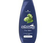 Vyriškas plaukų šampūnas SCHAUMA su apyniais, 400 ml