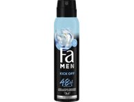 Vyriškas purškiamasis dezodorantas FA MEN KICK OFF, 150 ml