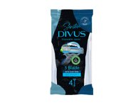 Vyriški vienkartiniai skustuvai DIVUS3, 4 vnt., 5 vnt