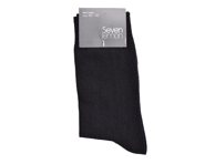 Vyriškos kojinės SEVEN LEMON, dydis 40-42, juodos, 1 vnt., 1 pora