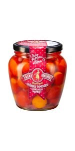 Vyšniniai pomidorai spanguolių marinate, MAMOS KONSERVAI, 530 g