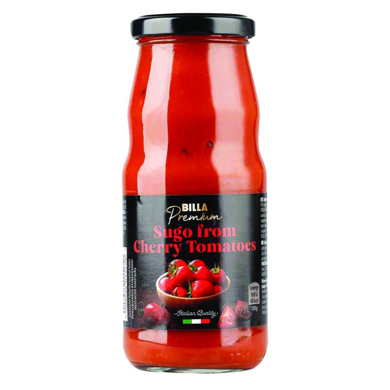 Vyšninių pomidorų padažas BILLA PREMIUM, 330 g