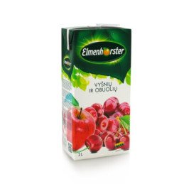Vyšnių ir obuolių sulčių gėrimas ELMENHORSTER 14 %, 2 l