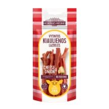 Vytintos kiaulienos lazdelės CHEESE&ONION, a. r., 70 g