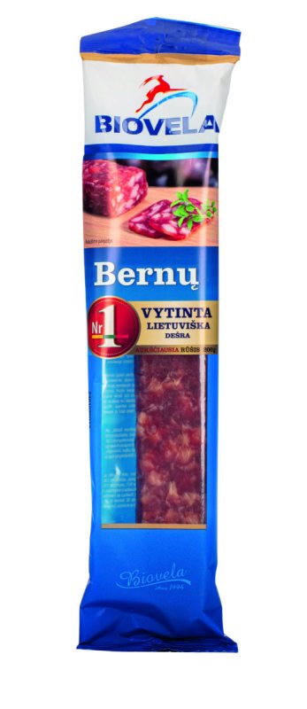 Vytinta BERNŲ dešra aukščiausia rūšis, 200 g