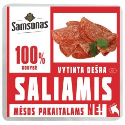 Vytinta dešra SAMSONO, Saliamis, a.r., 200 g