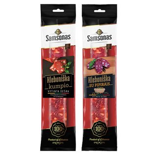 Vytinta KLEBONIŠKA dešra (2 rūšių), 200 g