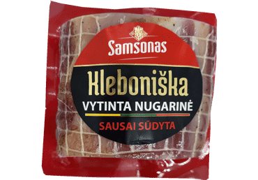 Vytinta KLEBONIŠKA kiaulienos nugarinė, a. r., 1 kg