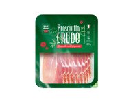 Vytintas kiaulienos kumpis PROSCIUTTO CRUDO WELL DONE, a. r., 80 g