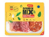 Vytinto kumpio ir SALCHICHON, CHORIZO dešrų rinkinys, nerūš., 120 g