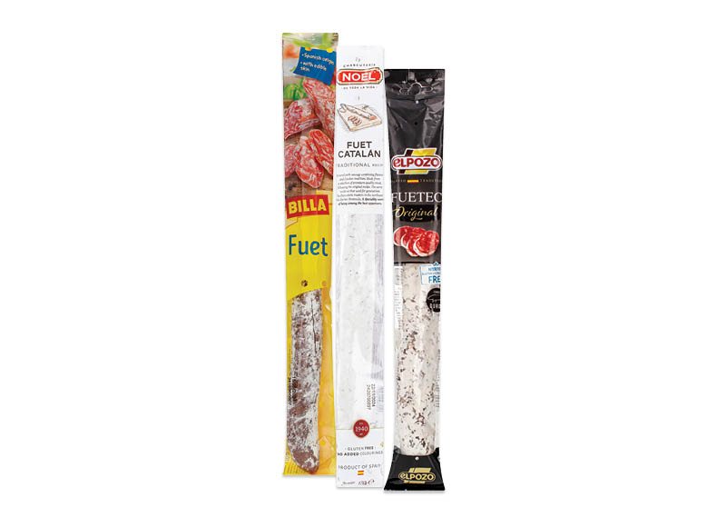 Vytintoms dešroms FUET, 150 g