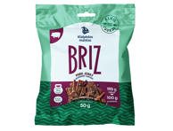 Vytintos kiaulienos juostelės BRIZ, teriyaki ir mėlynių skonio, a.r., 50 g
