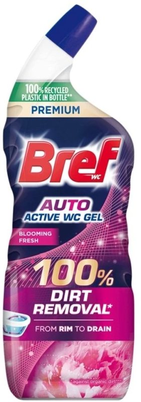 WC valiklis BREF Auto Active Gel Blooming, 750 ml