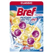 WC valiklis BREF POWER AKTIV FRUIT., 2 x 50 g