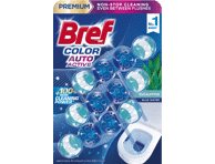 WC valiklis-gaiviklis BREF Color Auto Active Eucalyptus, 3 x 50 g