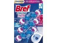 WC valiklis-gaiviklis BREF Color Auto Active Flower, 3 x 50 g