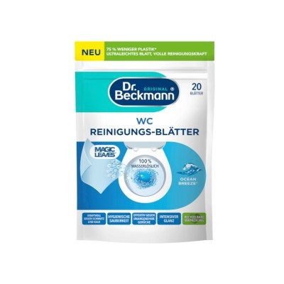 WC valymo lapeliai DR. BECKMANN Ocean Breeze, 20 vnt
