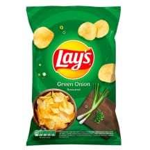 Ž. svogūnų sk. bulvių traškučiai LAYS, 130 g