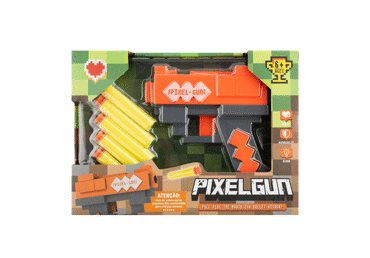 Žaislinis šautuvas su minkštomis kulkomis PIXELGUN