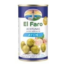 Žal. alyv. įd. tūnu EL FARO, / 150 g, 370 ml