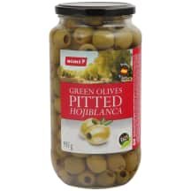 Žal. alyvuog. HOJIBLANCA RIMI, / 455 g, 935 g