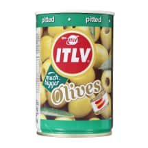 Žal. alyvuogės be kaul. ITLV, / 110 g, 300 g