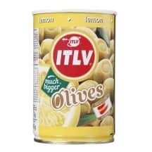 Žal. alyvuogės įd. citr. ITLV, / 110 g, 300 g