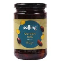 Žal. ir juod. alyvuog. SALLING, / 180 g, 290 g