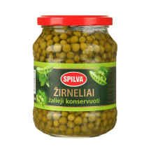Žal. konserv. žirneliai SPILVA, / 450 g, 690 g
