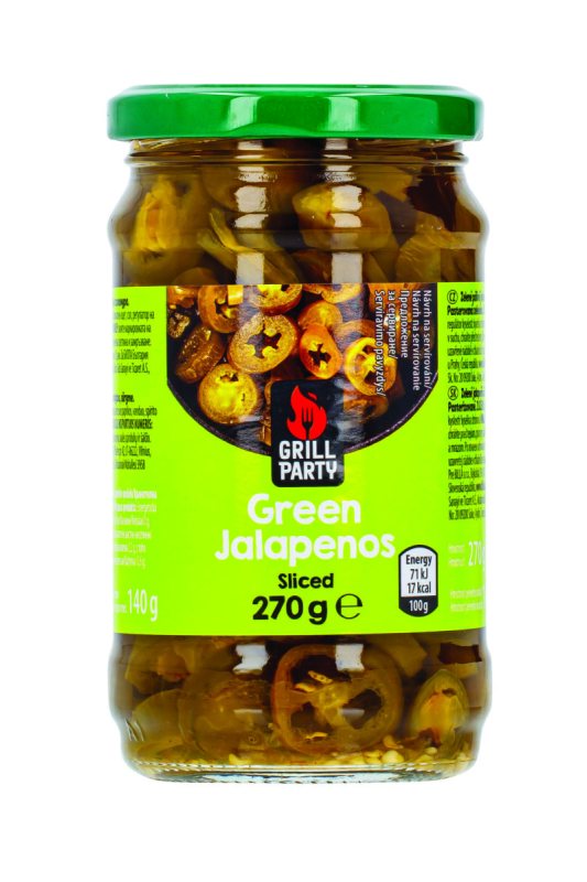 Žalieji jelapenai GRILL PARTY, 270 g
