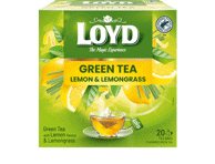 Žalioji arbata LOYD, citrinų ir citrinžolių skonio, 30 g