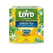 Žalioji arbata LOYD, mėt., manuka med., 34 g