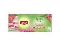 Žalioji arbata su avietėmis ir braškėmis LIPTON, 28 g, 20 vnt