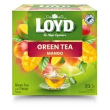 Žalioji arbata su mangais LOYD, 20 x 1.5 g