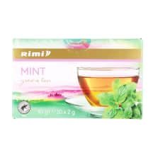 Žalioji arbata su pipirmėte RIMI, 40 g