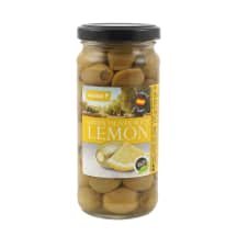 Žalios alyvuogės RIMI su citr., / 142 g, 230 g