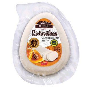 ZANAVYKŲ SENOLIŲ varškės sūris (3 rūšių), 22% rieb., 250 g, 230 g