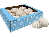 Zefyrų puselės PERGALĖ, vanilės skonio, 505 g