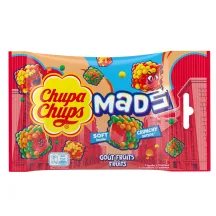 Želė saldainiai CHUPA CHUPS FRUIT BAG, 45 g
