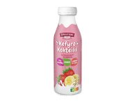 ŽEMAITIJOS kefyro kokteilis su bananais, brašk, 0,4 % rieb., 450 g