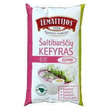 ŽEMAITIJOS ŠALTIBARŠČIŲ kefyras, 5 %, 0.9 kg