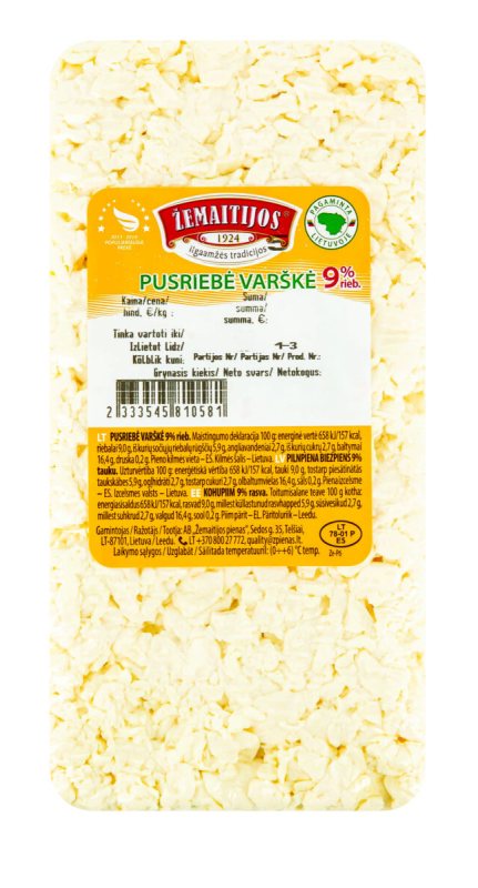 ŽEMAITIJOS varškė, 1 kg