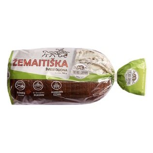 ŽEMAITIŠKA šviesi raikyta duona, 700 g