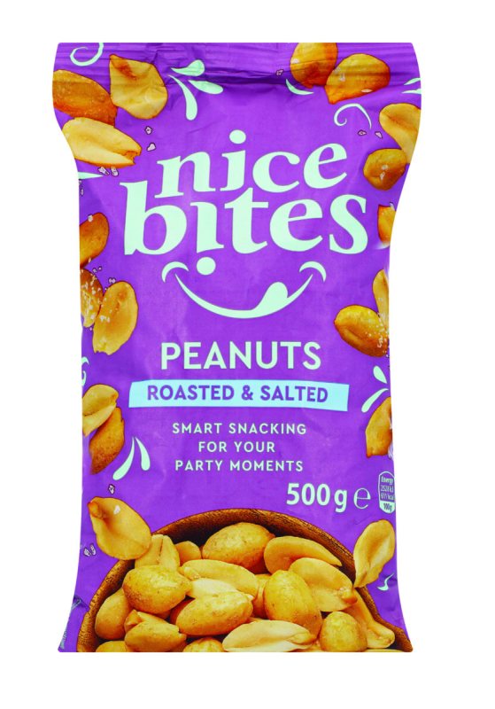 Žemės riešutai NICE BITES, 500 g